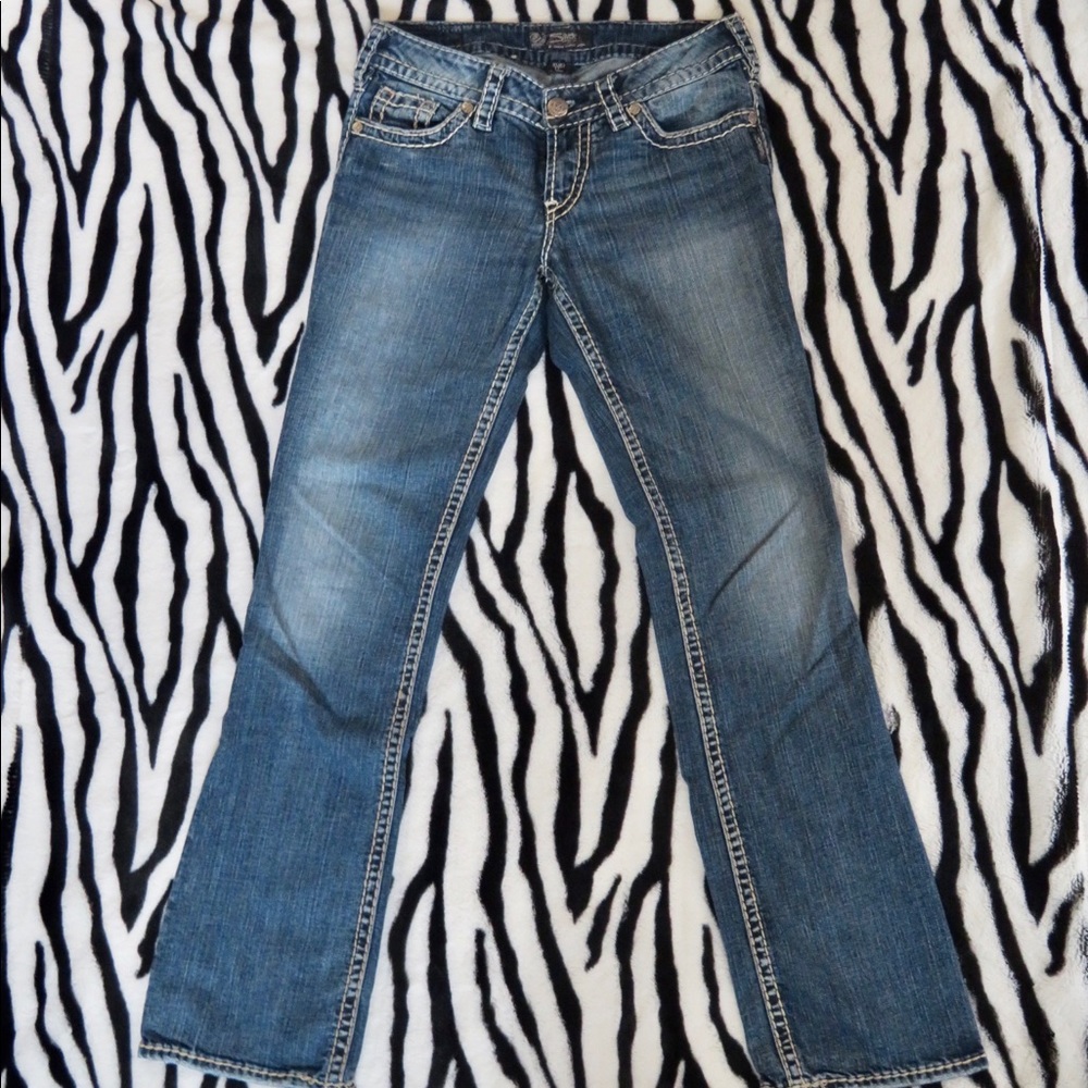 Silver Suki jeans